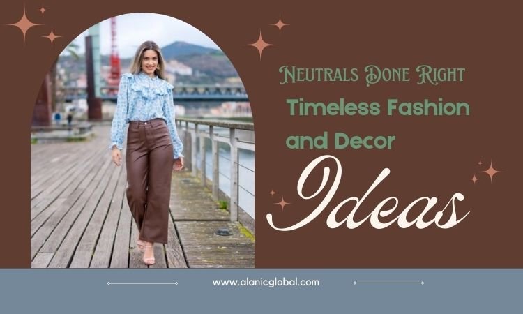 Timeless style trend fashion concept