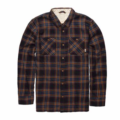 Wholesale Black and Blue Flannel Shirt Manufacturers