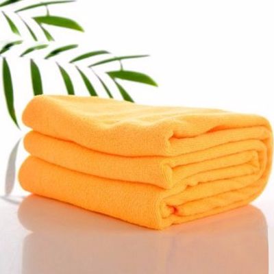 Orange Microfiber Towels Manufacturer